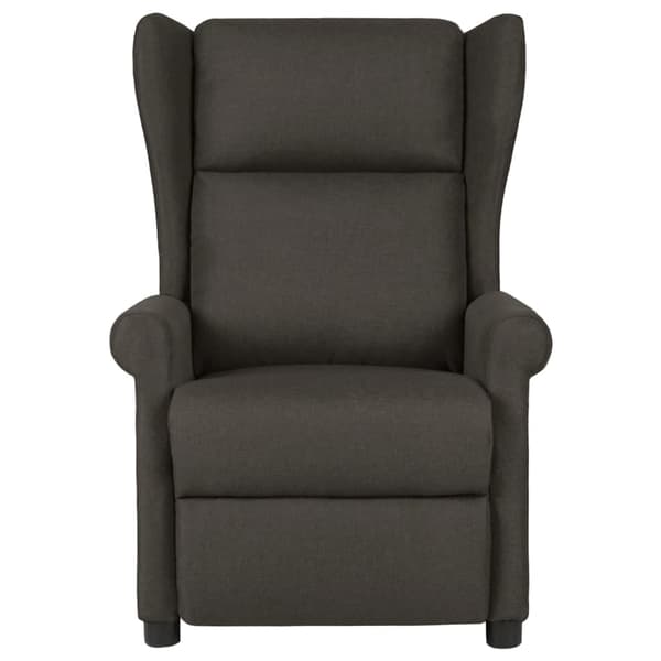 vidaXL Reclinerfåtölj taupe tyg