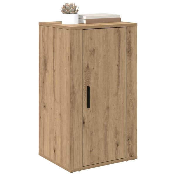 vidaXL Serviesskap Artisan Eik 40 x 33 x 70 cm Konstruert tre