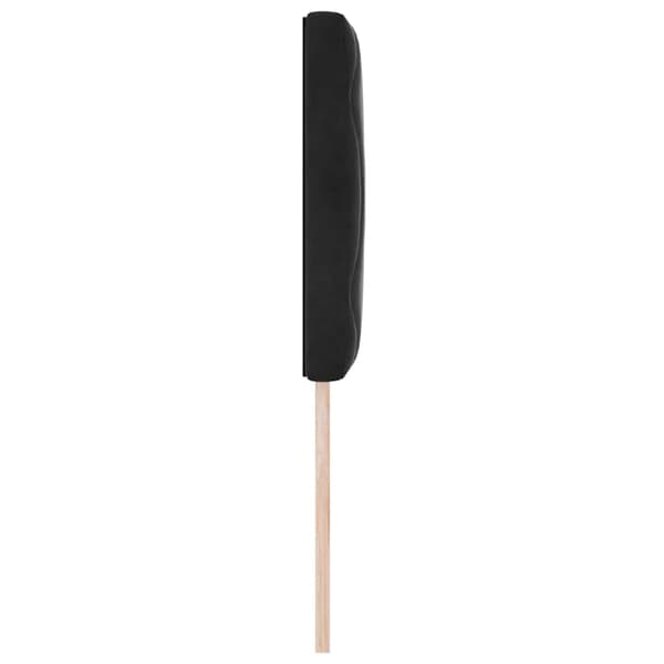 vidaXL LED huvuddyna Svart 80 cm Sammet