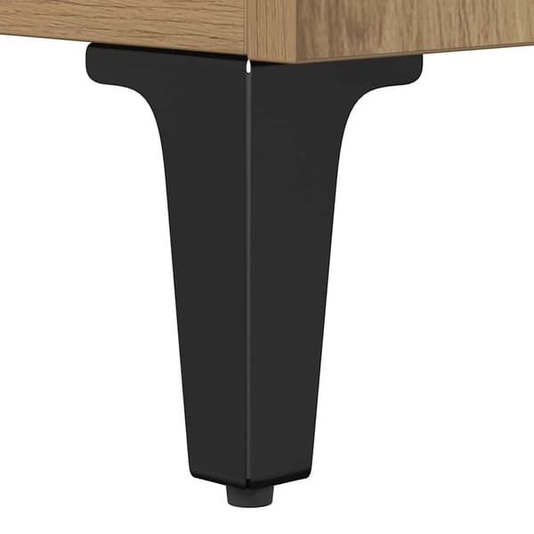 vidaXL Serviesskap Artisan Eik 60 x 35 x 70 cm Konstruert tre
