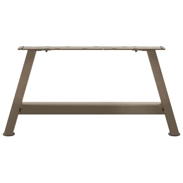vidaXL Soffbordsben A-formade 2 st 60 x (30-31) cm stål