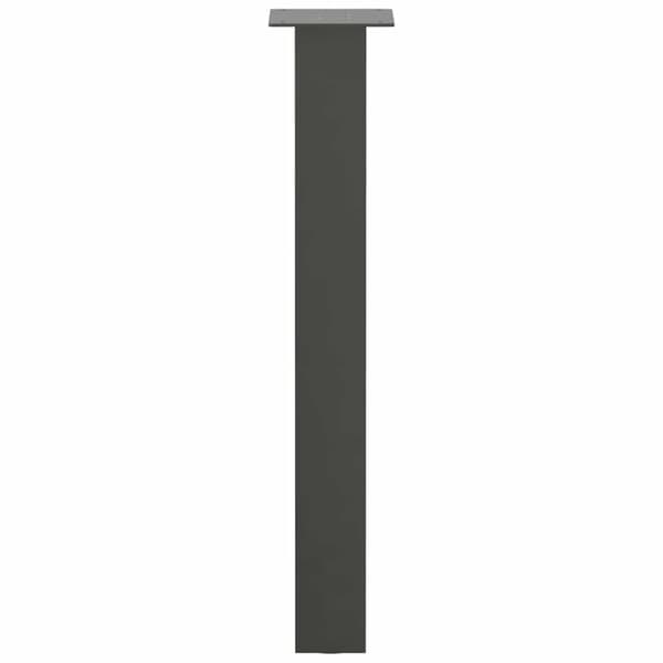 vidaXL Soffbordsben 4 st antracit 72 cm stål