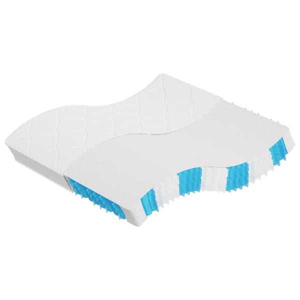 vidaXL Pocketresårmadrass medium fast 180x200 cm
