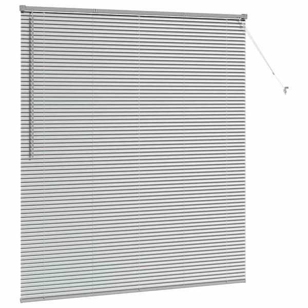 vidaXL Persienner Silver 175 x 160 cm Aluminium