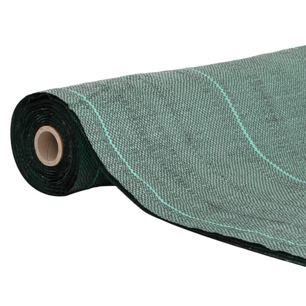 vidaXL Ogräsmatta grön 1x200 m PP