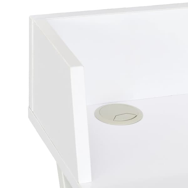 vidaXL Skrivbord vit 80x50x84 cm