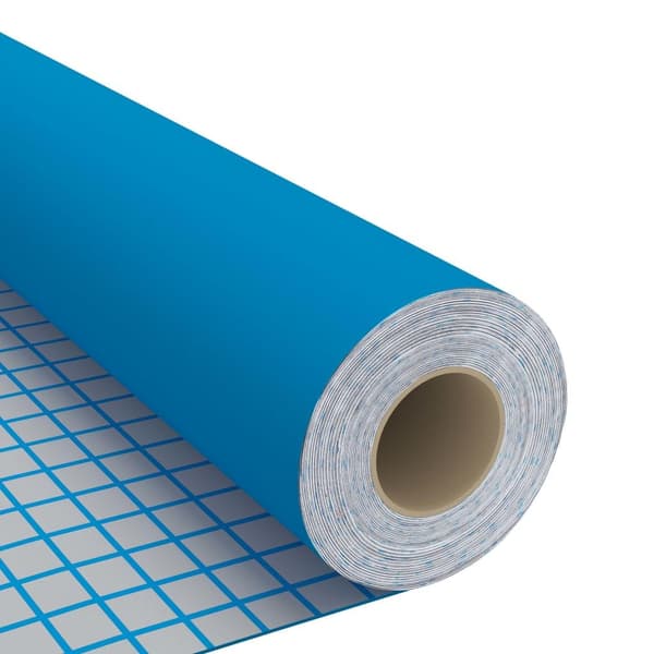 vidaXL Dekorplast azur 500x90 cm PVC
