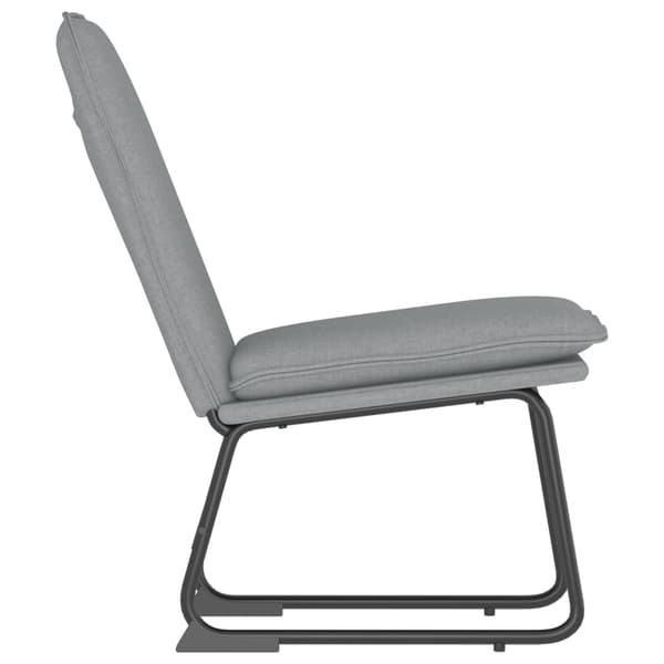 vidaXL Loungestol grå 52x75x76 cm tyg