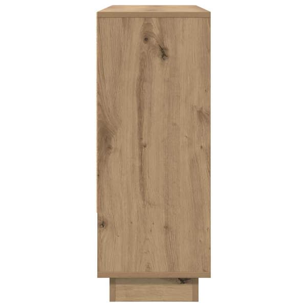 vidaXL Serviesskap Artisan Eik 97 x 29 x 75 cm Konstruert tre