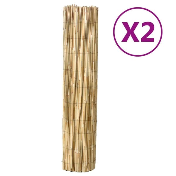 vidaXL Sivgjerder 2 stk 150x500 cm