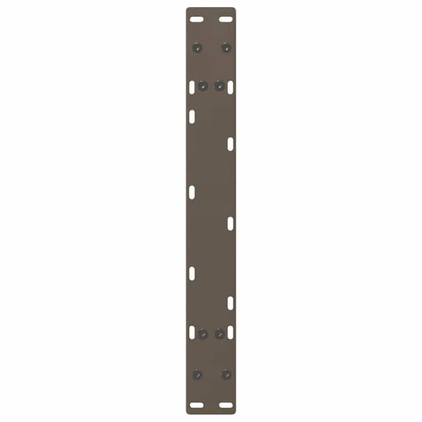 vidaXL Soffbordsben A-formade 2 st 60 x (30-31) cm stål
