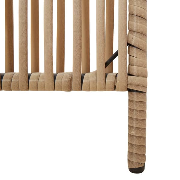 vidaXL Romdeler 5 paneler beige polyrotting