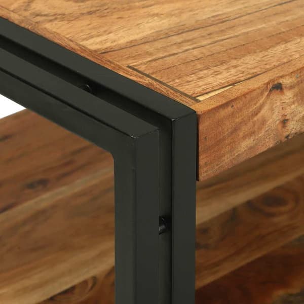 vidaXL Kommode 'ASKIM'Vit 45.8x40x79 cm Solid trä
