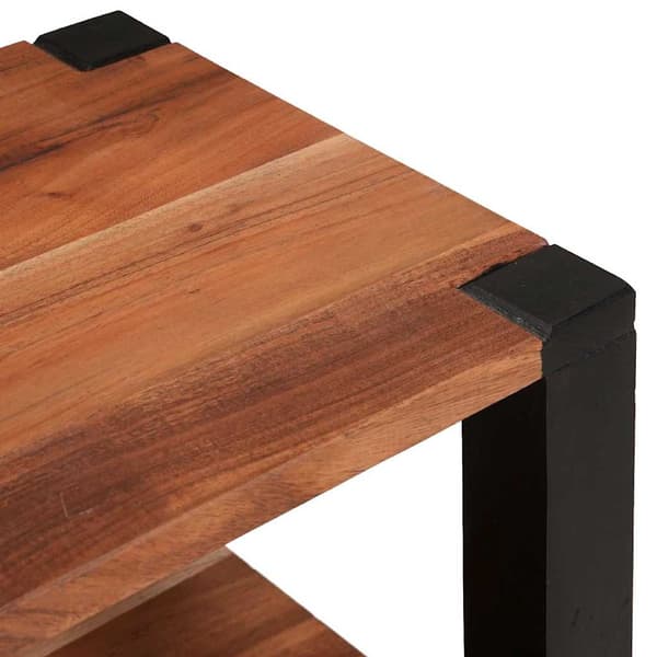 vidaXL Serviesskap Brun 70 x 30 x 75 cm Solid akasietre