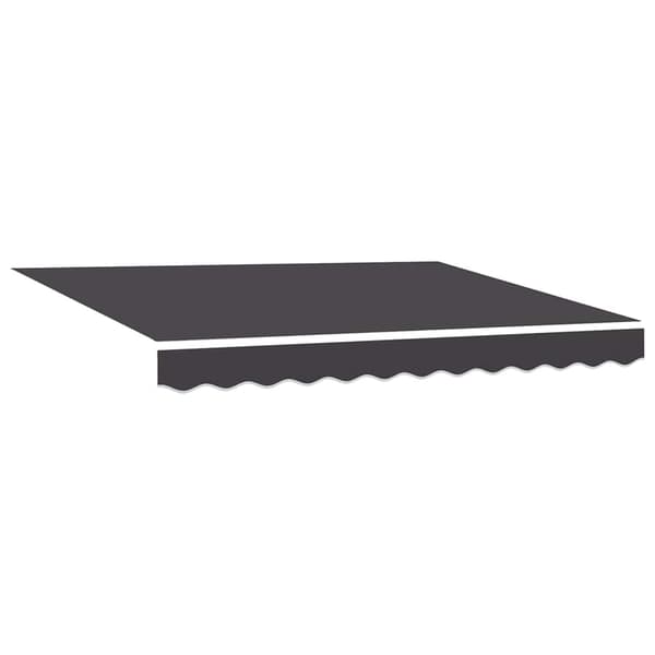 vidaXL Markisväv Antracit 3 x 2 m Polyester