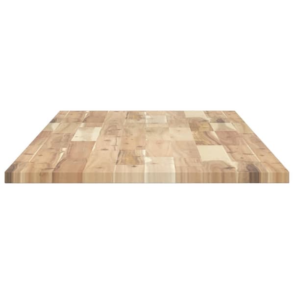 vidaXL Bordplate rektangulær 120x50x2 cm heltre akasie
