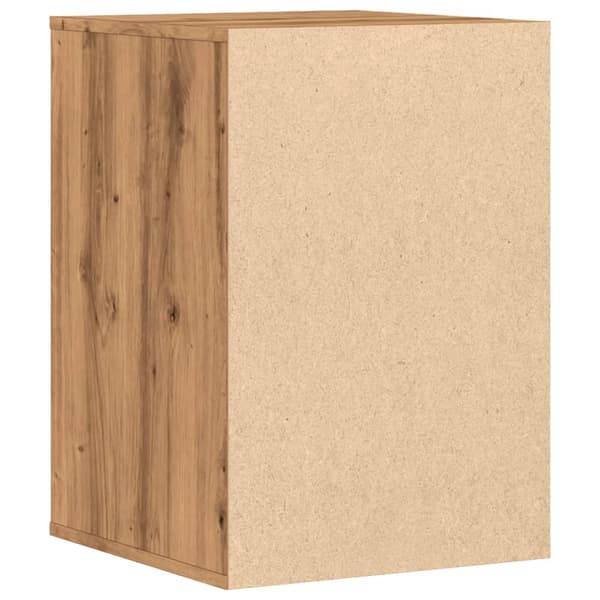 vidaXL Kommode artisan eik 40x41x58 cm konstruert tre