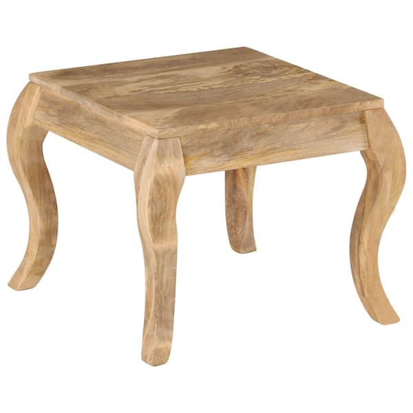 vidaXL Endebord 45x45x40 cm heltre mango