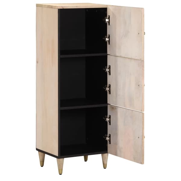 vidaXL Highboard 40x33x110 cm heltre mango