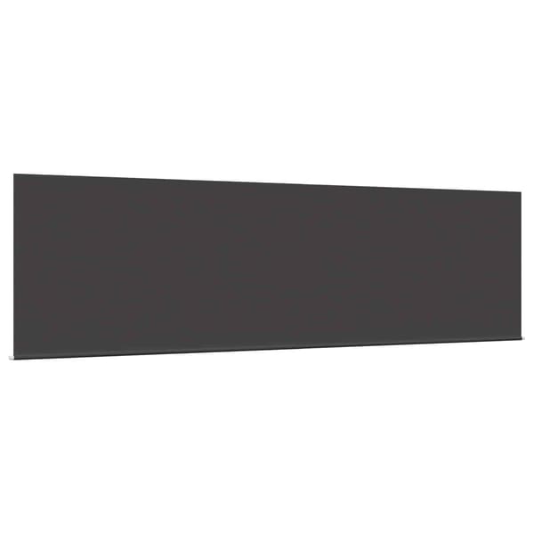 vidaXL Utfällbar markis Antracit 450 × 350 cm Polyester och aluminium