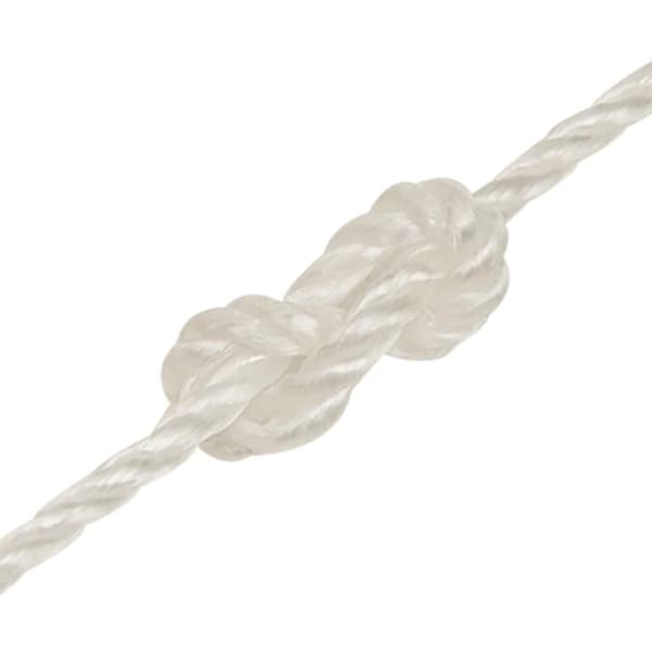 vidaXL Rep vit 6 mm 100 m polypropylen