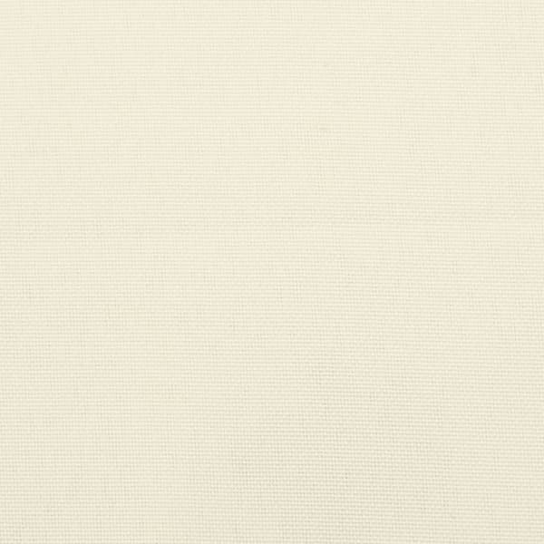 vidaXL Palldyna gräddvit 60x61,5x10 cm tyg