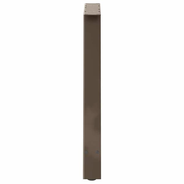vidaXL Soffbordsben A-formade 2 st 80x(72-73) cm stål