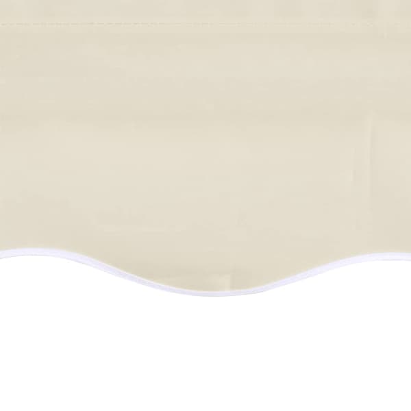 vidaXL Markiseduk 450x300 cm kremhvit