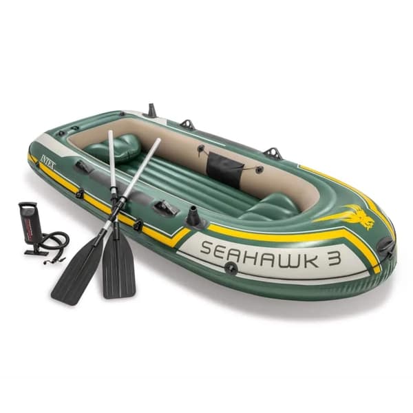 INTEX Oppblåsbart båtsett Seahawk 3 295x137x43 cm 68380NP