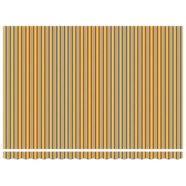 vidaXL Utfällbar markis Flerfärgsdesign 450 × 300 cm