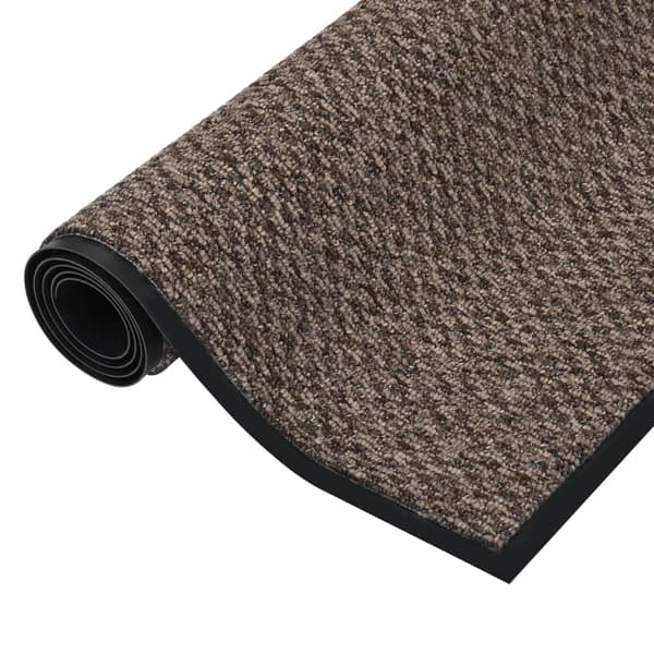 vidaXL Dørmatte beige 90x150 cm