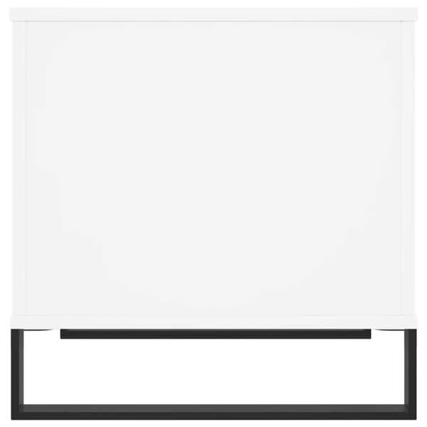 vidaXL Soffbord vit 60x44,5x45 cm konstruerat trä