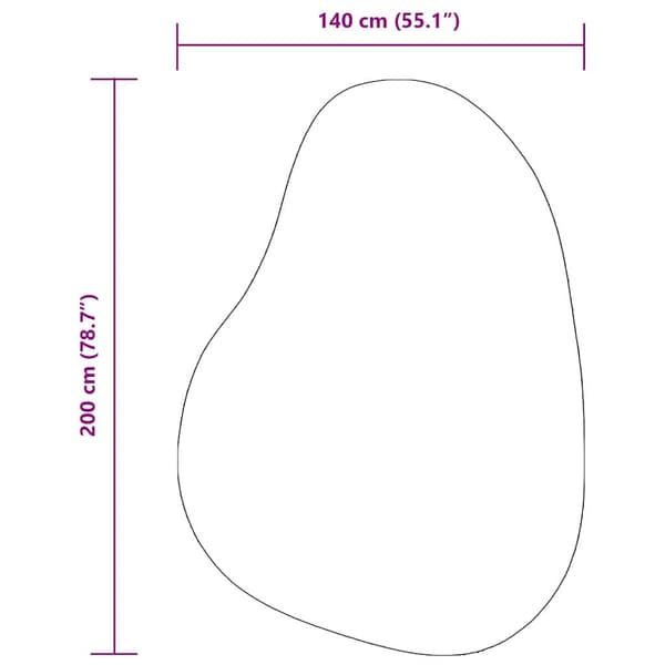 vidaXL Områdetepper HUARTE Grå 140 x 200 cm Polyester
