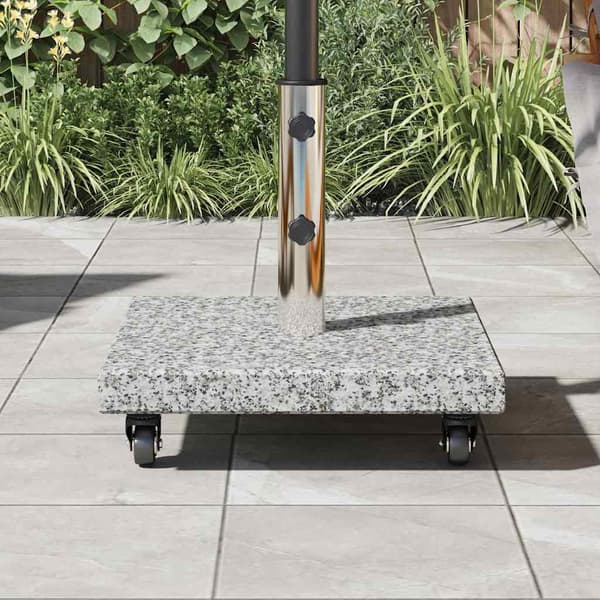 vidaXL Parasollfot Grå 45 x 45 x 45 cm Granit