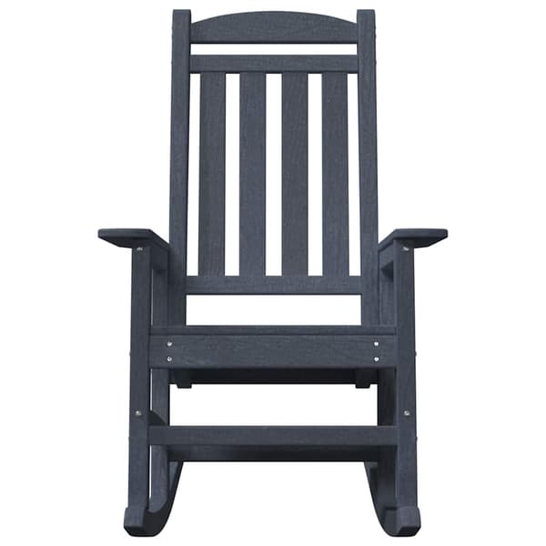 vidaXL Gungstol 2 pcs Marinblå 92 x 70 x 108 cm polyeten