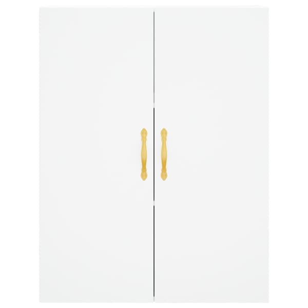 vidaXL Veggskap hvit 69,5x34x90 cm