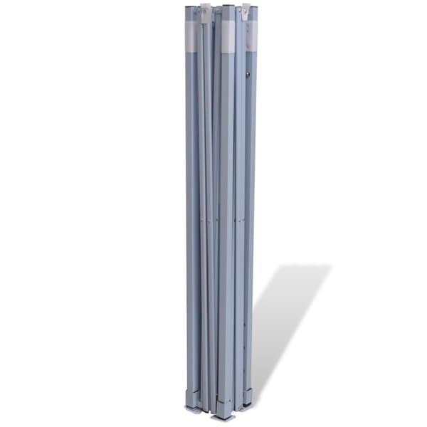vidaXL Markise Hvit 3,5 x 2,5 m Metall