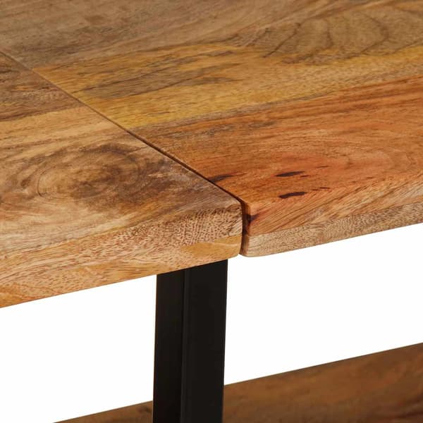 vidaXL Konsollbord 180x35x70 cm heltre mango