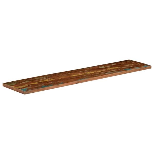 vidaXL Bordplate 180x20x3,8 cm rektangulær gjenvunnet heltre