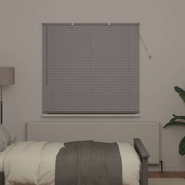 vidaXL Persienner Silver 175 x 150 cm Aluminium