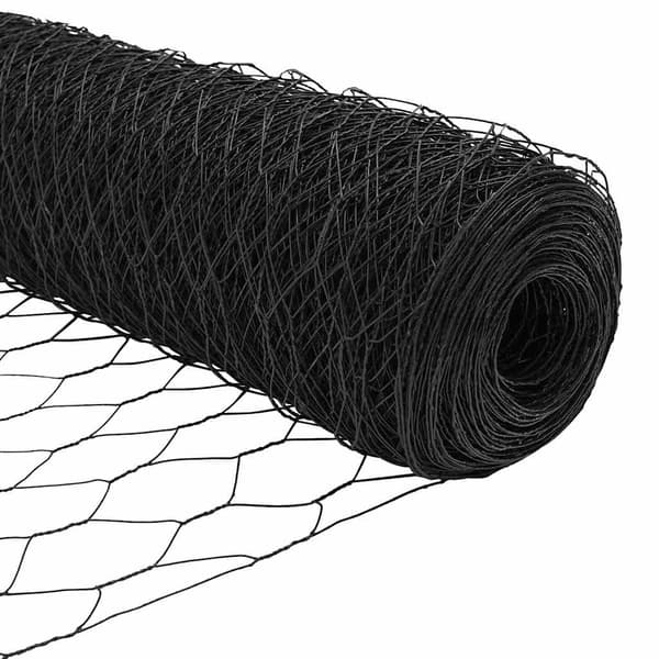 vidaXL Gjerde med innlegg. Grå 1.6 x 25 m Stål