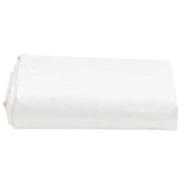 vidaXL Presenning vit Ø 2,6 m 650 g/m²