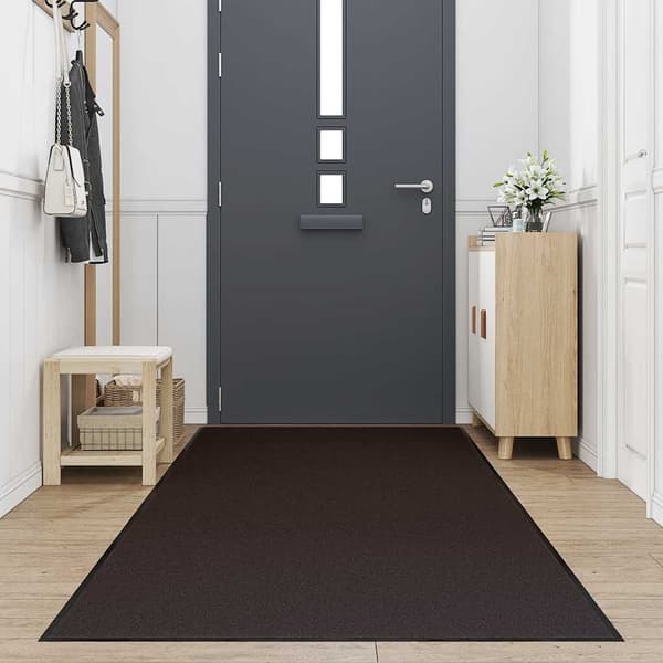 vidaXL Dørmatte Brun 115x400 cm