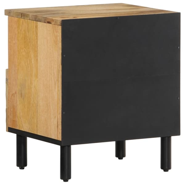 vidaXL Nattbord 40x33x46 cm heltre mango