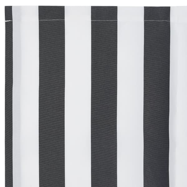 vidaXL Reserveduk til markise Antrasitt og Hvit 4 x 2 m Polyester