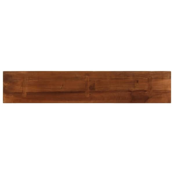 vidaXL Bordplate 180x30x2,5 cm rektangulær gjenvunnet heltre