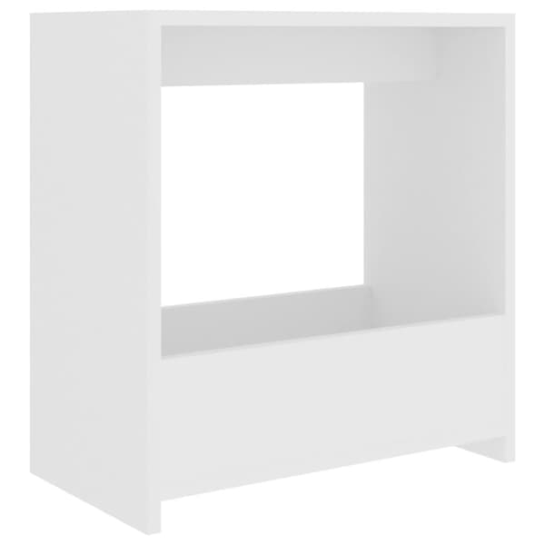 vidaXL Sidobord vit 50x26x50 cm spånskiva