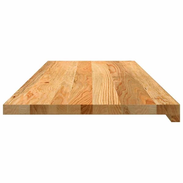 vidaXL Vinduskarmer 2 stk lysebrun 110x40x2 cm heltre eik
