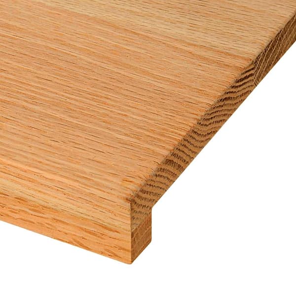 vidaXL Vinduskarmer 2 stk lysebrun 90x15x2 cm heltre eik