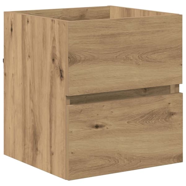 vidaXL Baderomsskap Artisan Eik 41 x 38,5 x 45 cm Konstruert tre